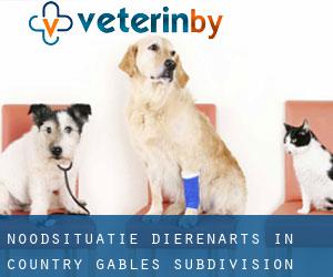 Noodsituatie dierenarts in Country Gables Subdivision