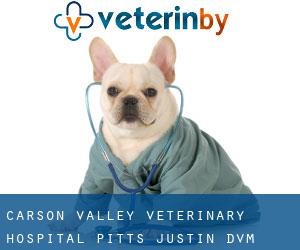 Carson Valley Veterinary Hospital: Pitts Justin DVM (Minden)