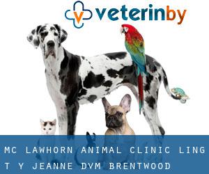 Mc Lawhorn Animal Clinic: Ling T Y Jeanne DVM (Brentwood)